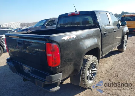 2021 Chevrolet Colorado 4Wd Short Box Wt из США, поврежденный, VIN 1GCGTBEN0M1188315